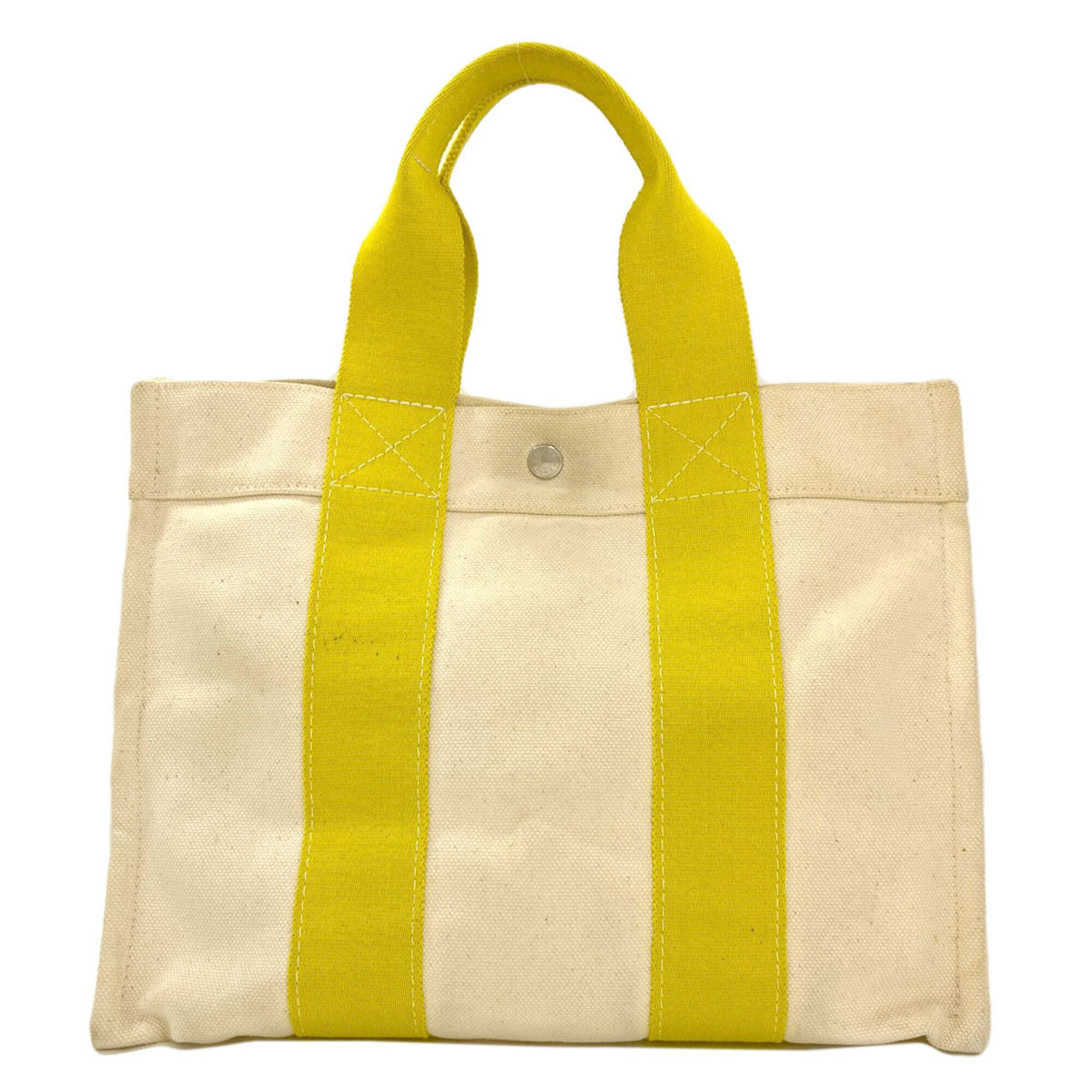 Hermes Bora Pm Handbag, Canvas, Women's.